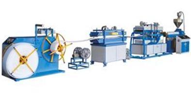 PE軟管生產設備、塑料軟管擠出生產線 PE噴頭管擠出機_塑料橡膠機械欄目